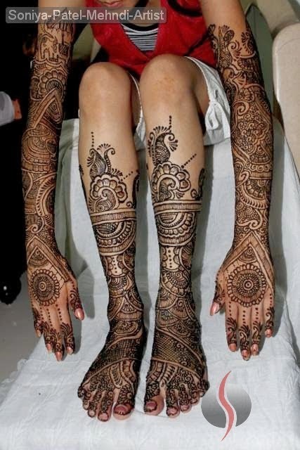 Top 10 Mehndi Designs For Hand And Foot - B & G Fashion
