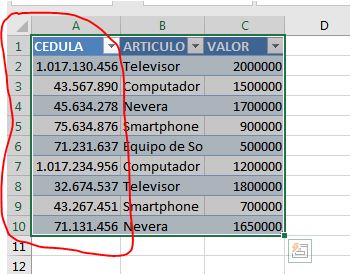 combinacion de correspondencia entre word y excel