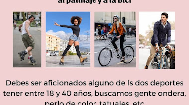 CASTING en CHILE: Se buscan HOMBRES y MUJERES aficionados al patinaje y a la bici para SPOT PUBLICITARIO