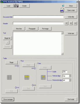 HTML Assistant