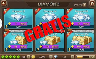 Trik Mendapatkan 5000 Diamond Dan 1000000 Gold GET RICH cover