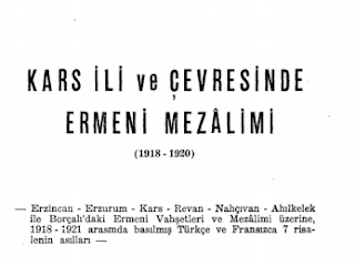 Kars İli ve Çevresinde Ermeni Mezalimi - M. Fahrettin Kırzıoğlu 