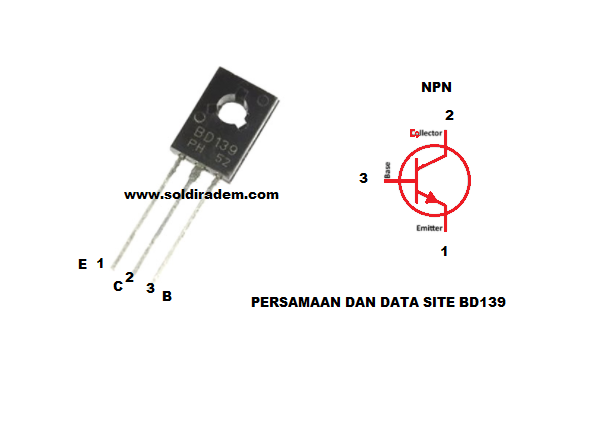 Persamaan Transistor BD139