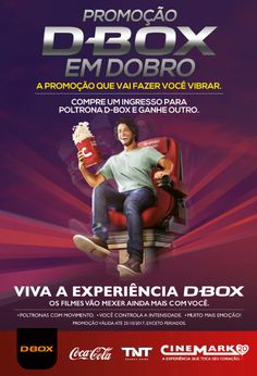 Cinemark lança promoção D-Box em Dobro