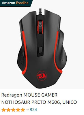 Redragon MOUSE GAMER NOTHOSAUR PRETO M606