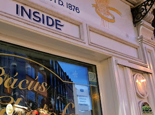 Shop front of a Galway city bakery established 1876