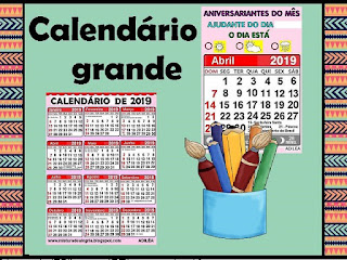 Calendário 2019