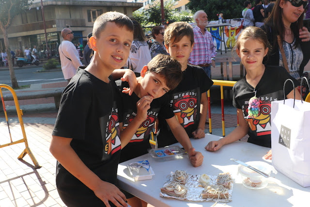 Concurso infantil de pinchos en las fiestas de Beurko-Bagatza