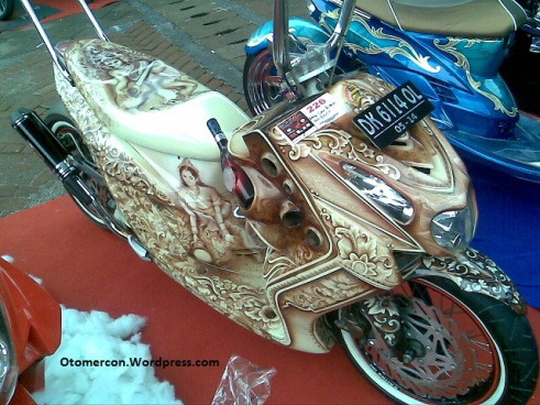 Foto modifikasi yamaha mio soul