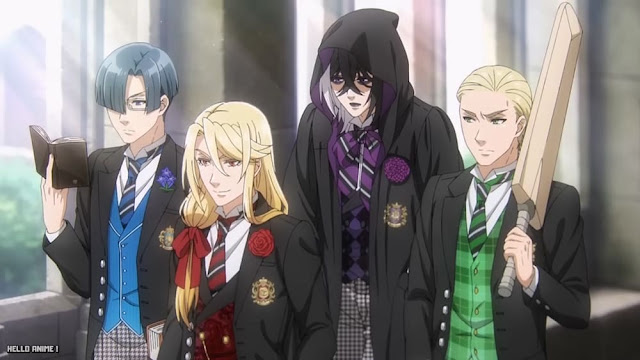 黒執事 アニメ 寄宿学校編 P4 プリーフェクト 監督生 Black Butler Weston College Arc Anime