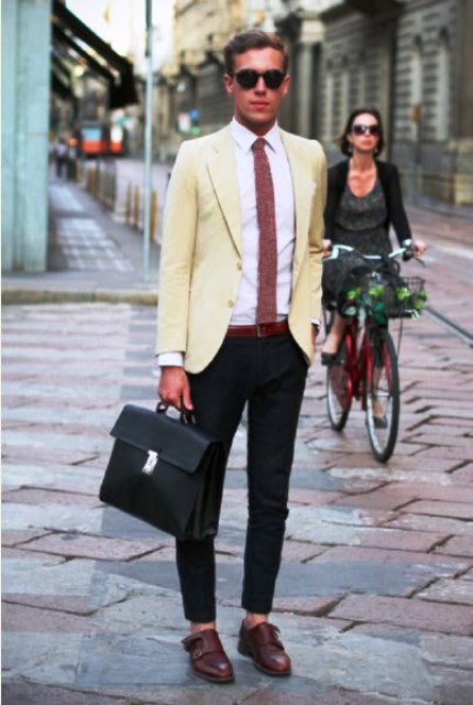 busnessman with bag