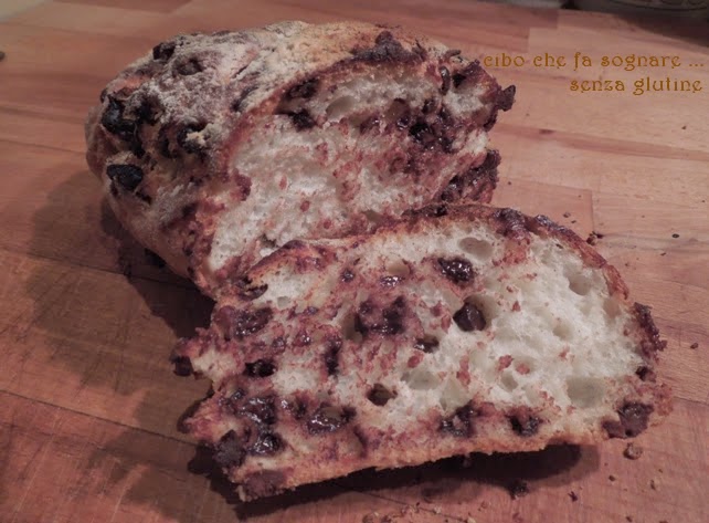 cibo che fa sognare ... senza glutine: PANE CON GOCCE DI ...