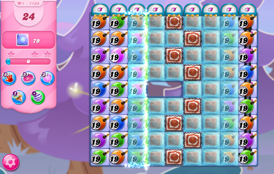 Candy Crush Saga level 7139