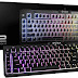 EVGA Z12 RGB Gaming Keyboard RGB Backlit LED 5 Programmable Macro Keys Dedicated Media Keys Water Resistant 834-W0-12US-KR