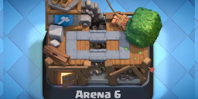 8 Arena Clash Royale dan Card yang Akan di Dapatkan