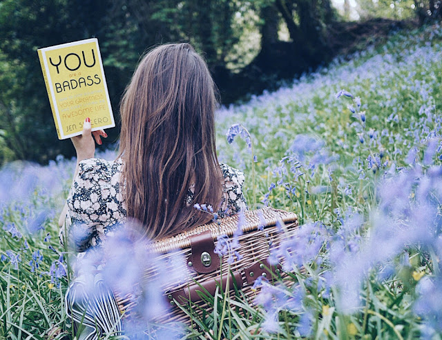 book and flowers