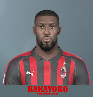 PES 2019 Faces Tiémoué Bakayoko by Jarray & The White Demon