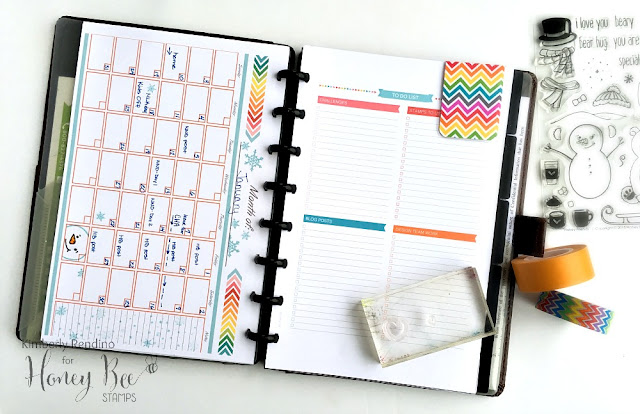 2016 planner | kimpletekreativity.blogspot.com | Kimberly Rendino | planner pages