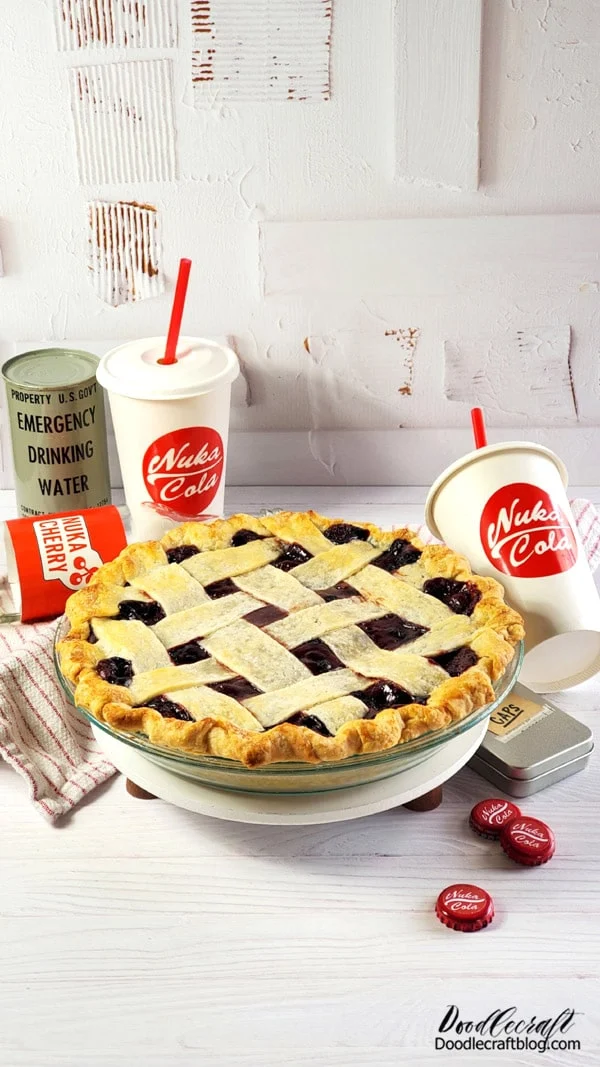 Fallout 76 Recipe: Carnival Pie (Triple Berry Pie)  Nuka World on Tour brought us several new and exciting recipes!   One of my favorites is the Carnival Pie!   I'm sharing the perfect pie to make to please a vault full of dwellers--this yummy triple berry pie is sure to please everyone!
