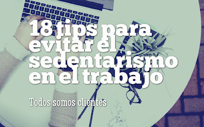 18 tips para evitar el sedentarismo en el trabajo 