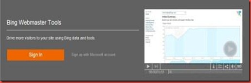 Bing Webmaster Tools