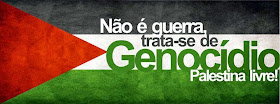 Não é guerra, trata-se de genocídio. Palestina Livre