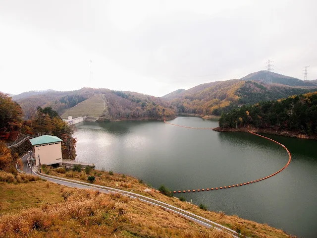 クリスタルライン　鳥居峠広場　琴川ダム