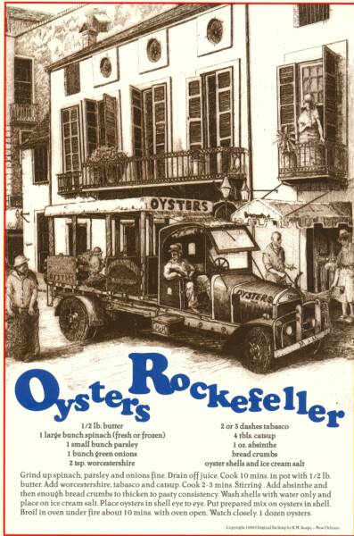 is Oysters Rockefeller.