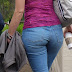 Hot Milf with Big Ass in Tight Jeans