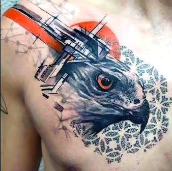 10 Tato  Elang  Keren Terbaru TATONESIA