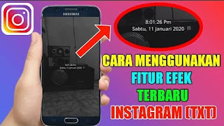 Cara Menggunakan Efek TXT di Instagram Stories