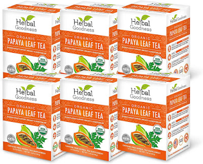 FREE Herbal Goodness Papaya Leaf Tea Sample