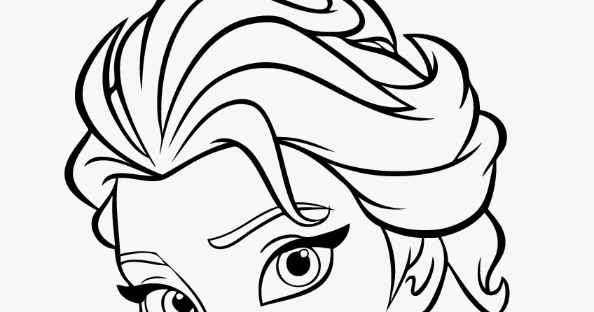 Frozen Coloring Pages Elsa Face ~ Instant Knowledge