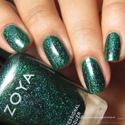 Nail polish swatch of Merida from the Fall 2016 Urban Grudge Metallic Holos collection by Zoya