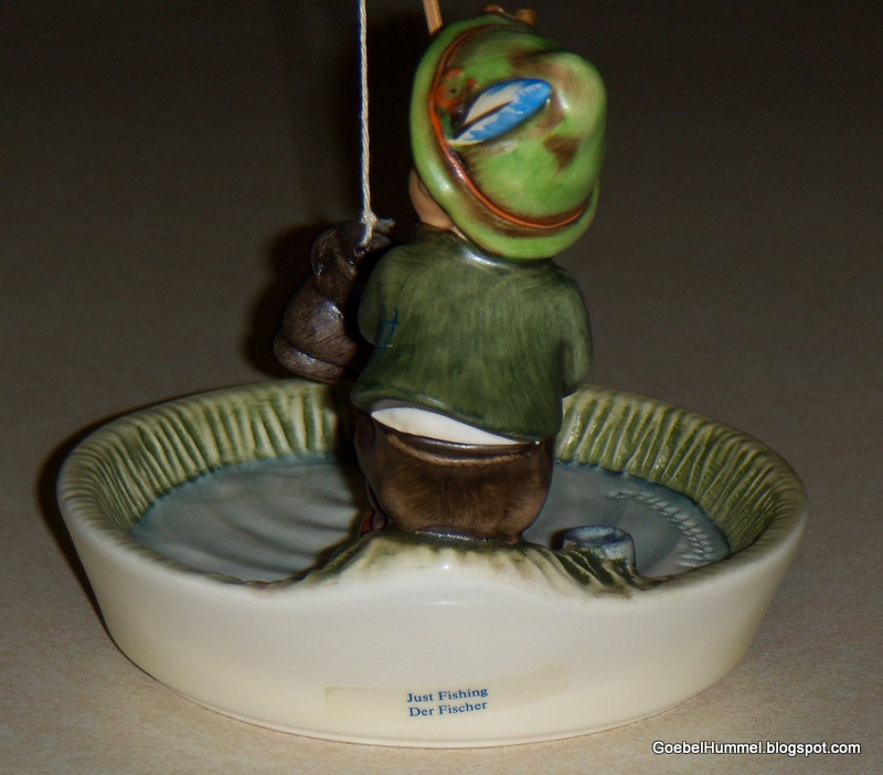 Goebel Hummel: Just Fishing Goebel Hummel Figurine #373 TMK6