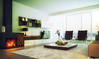 Zeitgenössischer moderner Design für das Wohnzimmer