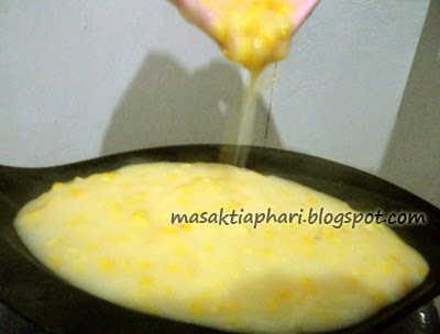 Cara membuat bubur jagung