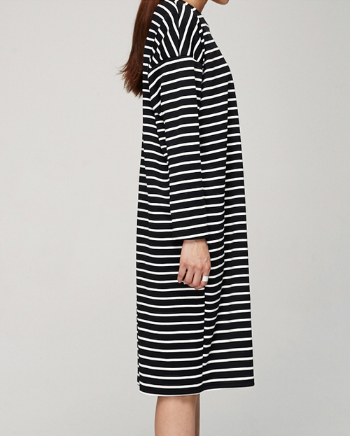 Oversized Striped Dress