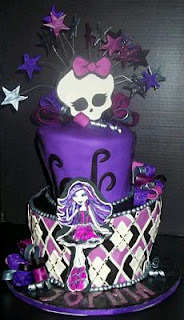 Tortas de Monster High para Fiestas Infantiles