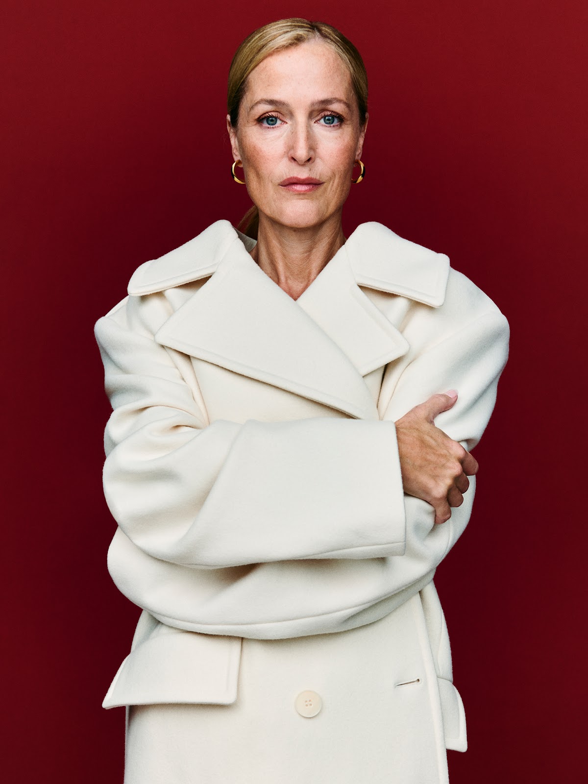 Gillian Anderson in Porter Edit 23rd October 2023 by Philip Messmann