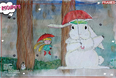 il mio vicino Totoro rivisitato per un omaggio al grande Miyazaki