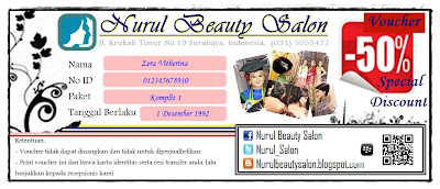 Nurul Beauty Salon: Promo Terbaru Discount 50%.
