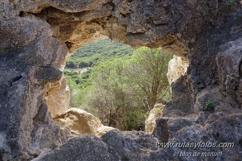 Baterías de Punta Paloma - Canteras romanas