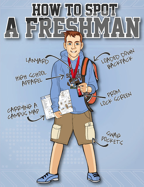 how to spot a freshman