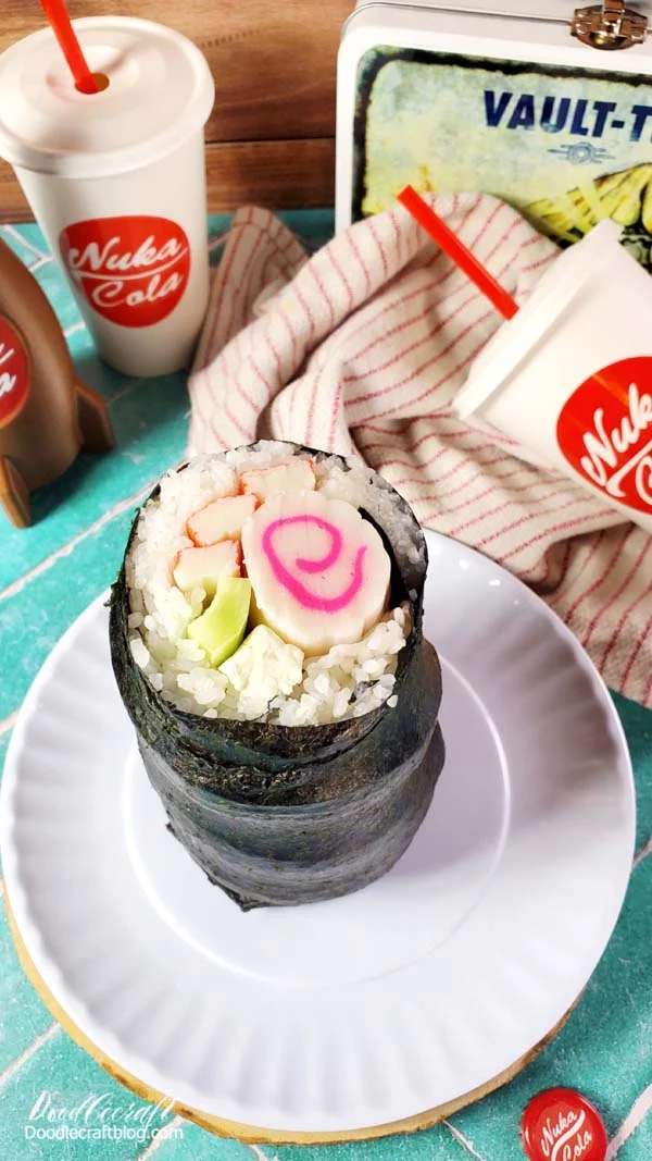 Fallout 76 Recipe: Gulper Stuffed Foot  The Gulper Stuffed Foot is one of my favorite Nuka World on Tour new recipes!   It's the biggest sushi roll you've ever seen--using the hand of a gulper as the wrap.   It was fun to recreate and delicious to eat.