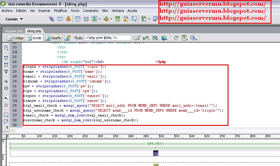 Procesando variables enviadas por el registro en php