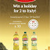 BERTOLLI Win a Holiday for 2 to Italy Contest! 