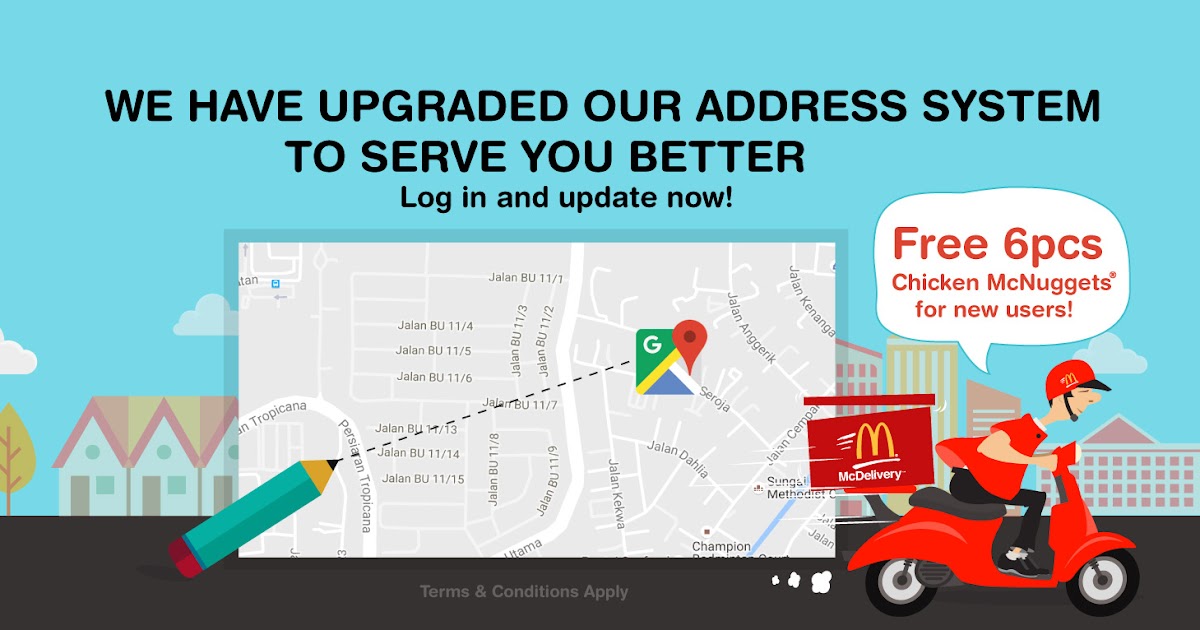 McDelivery: McDonald's Malaysia Delivery Free 6pcs Chicken ...