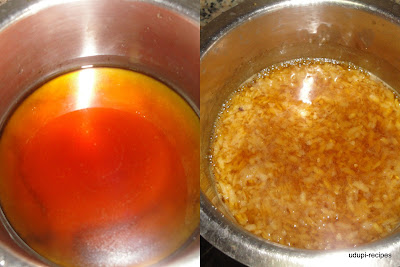 aval in jaggery syrup