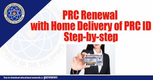 PRC Renewal with Home Delivery of PRC ID